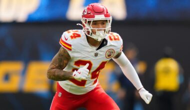 Chiefs trading WR Skyy Moore to 49ers in late-round pick swap