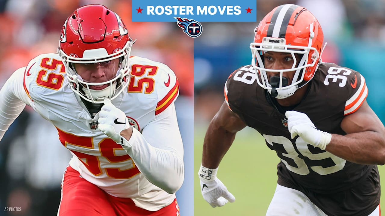 Titans Sign LBs Khaleke Hudson and Blake Lynch, while Waiving LB David Gbenda and Waiving/Injured LB Anfernee Orji