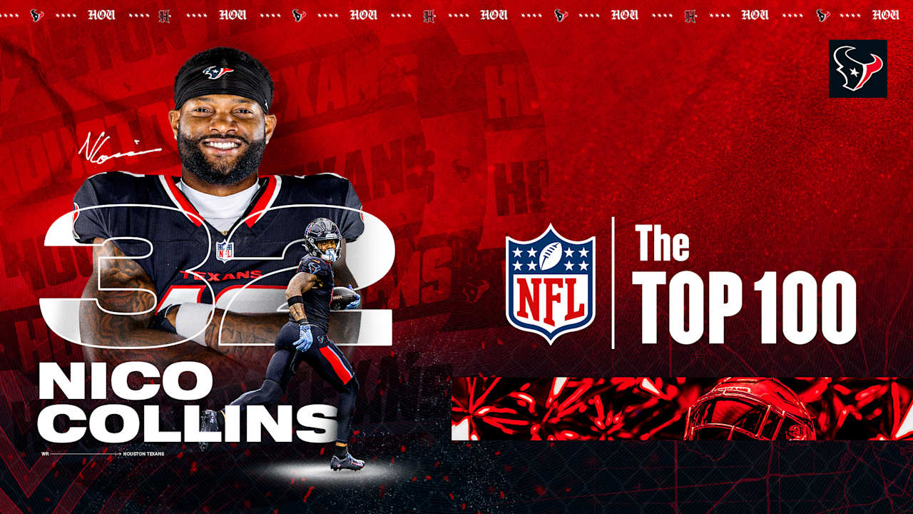 Nico Collins named #32 in NFL Top 100