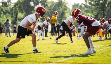 Training camp notebook | Commanders getting good look at WR depth