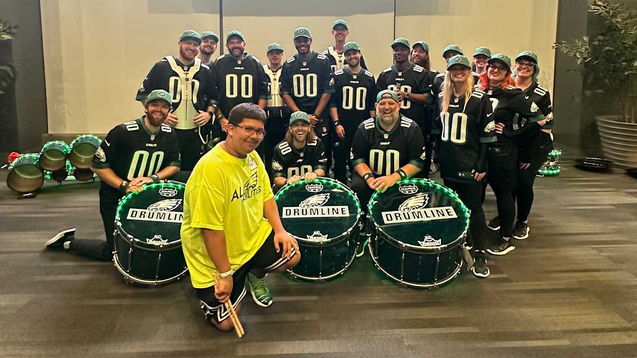 Eagles All Abilities Drumline Clinic provides opportunities for everyone