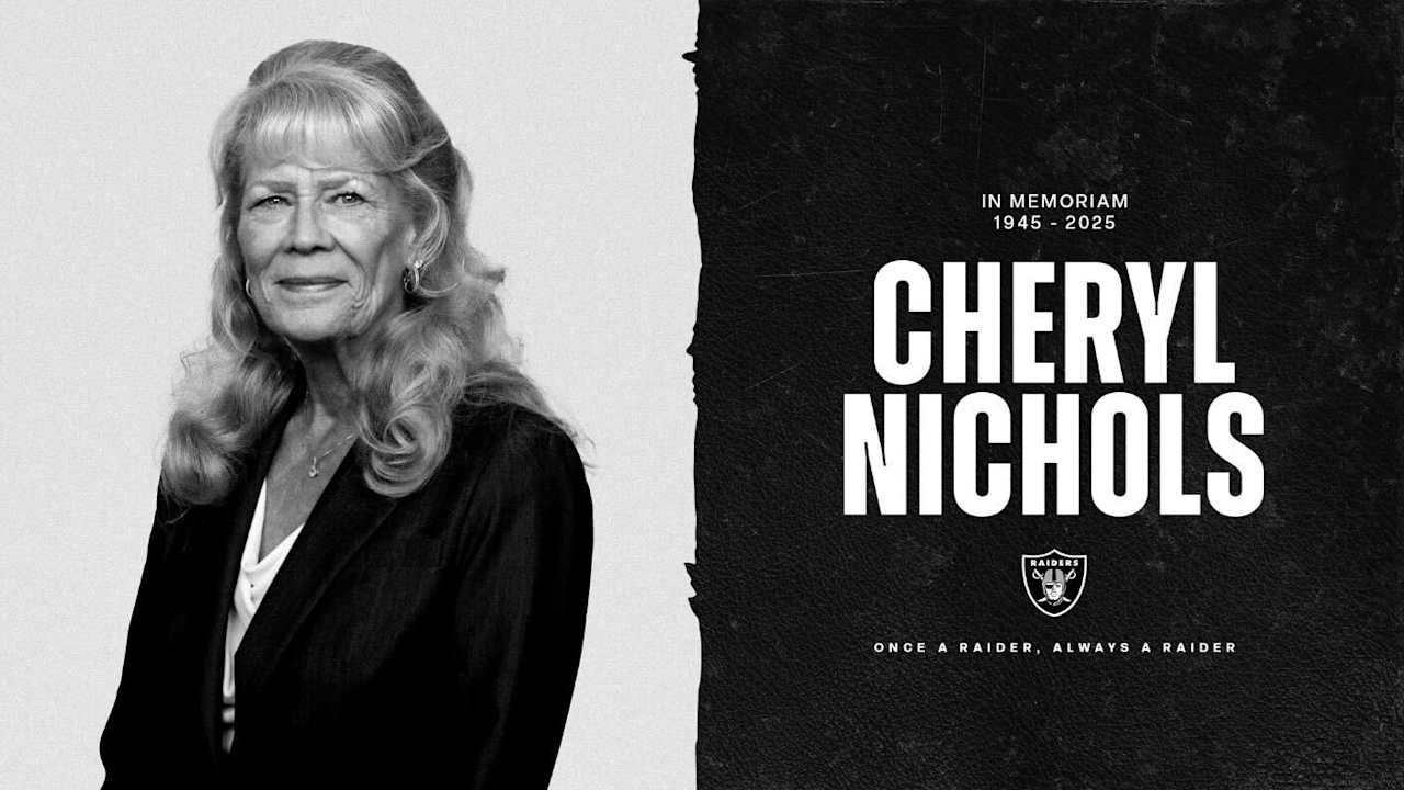 Raiders mourn the passing of Cheryl Nichols