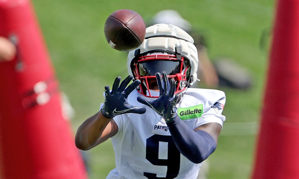 Kayshon Boutte caps off Patriots-Vikings joint practices with big play