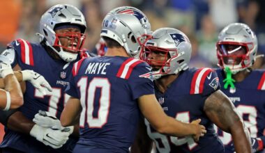 Patriots waive 2024 rookie starter with injury designation