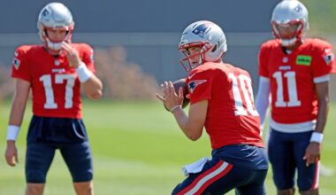 How Patriots rookie quarterback steals reps in practice to prepare for preseason