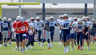 Patriots sign undrafted rookie running back, cut veteran