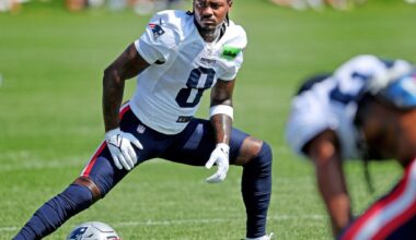 Stefton Diggs among Patriots' likely inactives in preseason opener