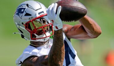 Patriots granting Kendrick Bourne's request to be released