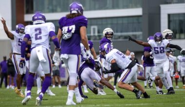Vikings Drafted Linemen Resonate on Reps; Blake Cashman Finds the Football