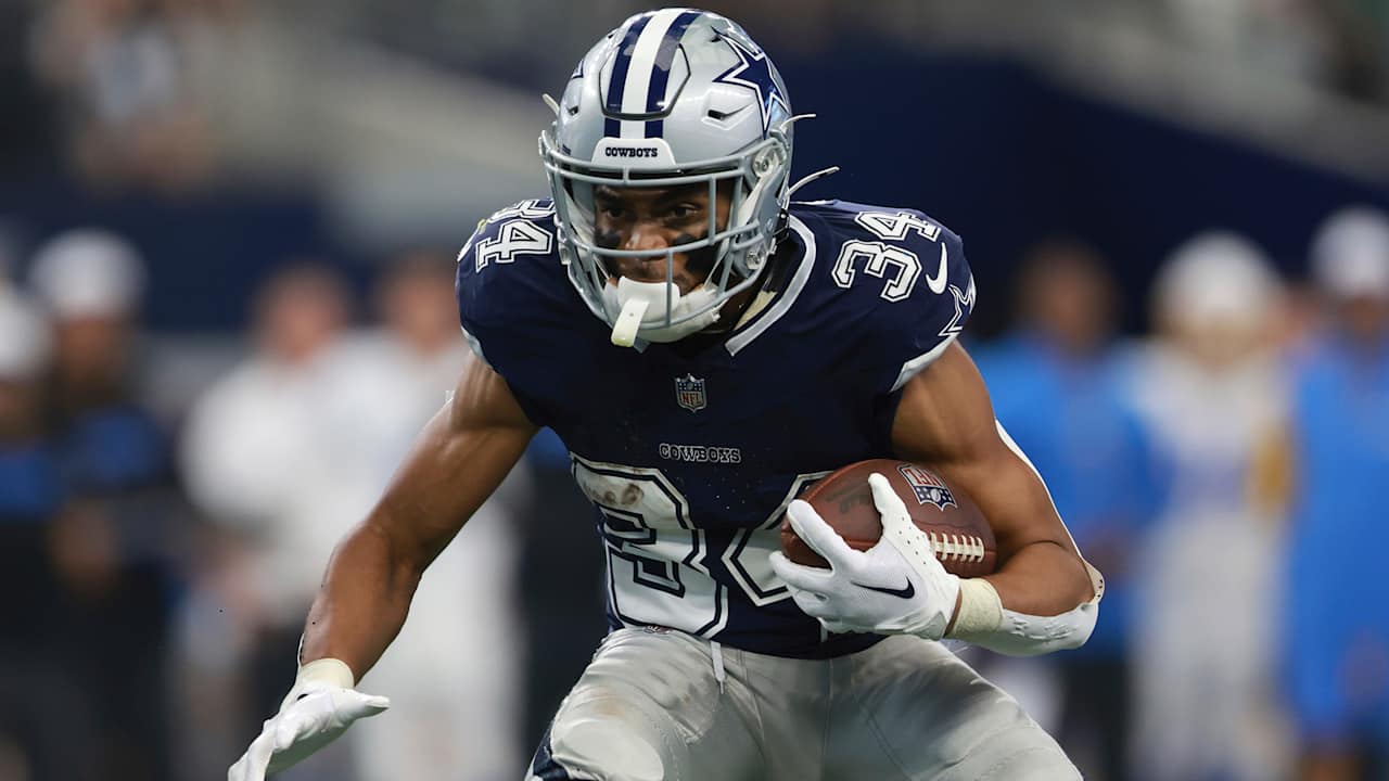 Cowboys' free agency options at RB in preseason