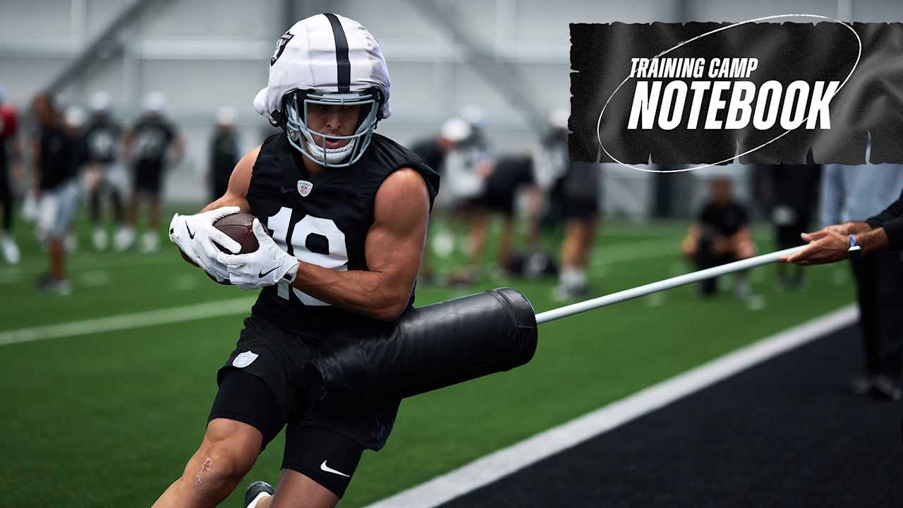 Training Camp Notebook 8/13: Jack Bech turns heads - Raiders.com
