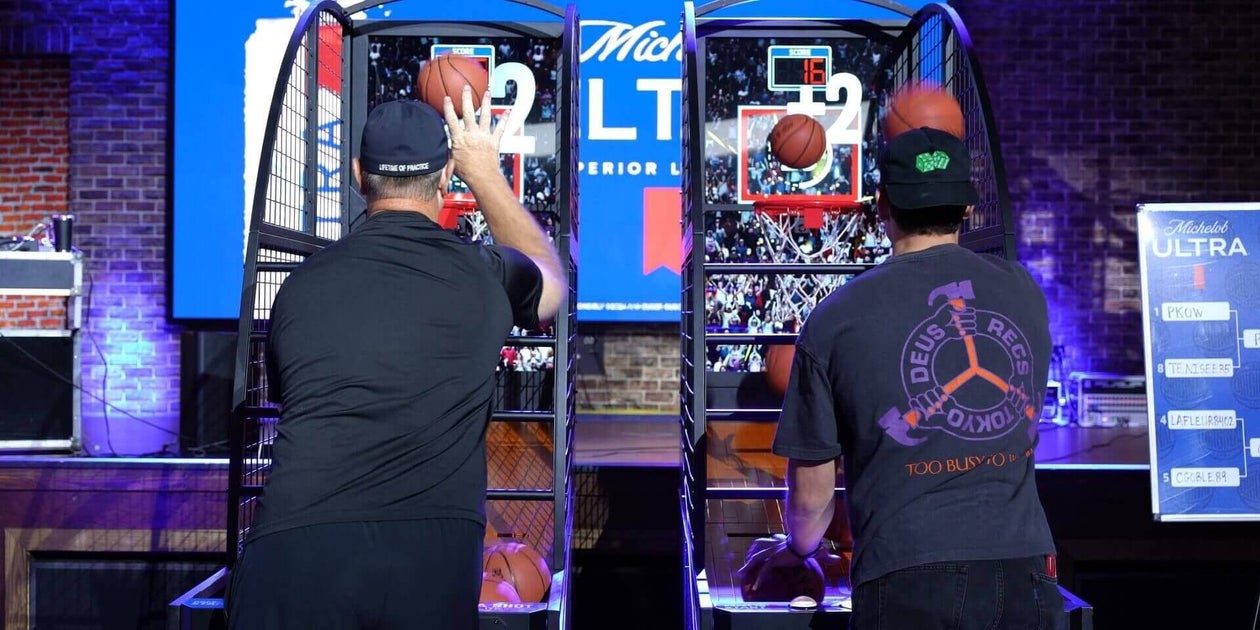 Super Bowl-winning QB and tech reps all chasing same goal: Pop-A-Shot national glory