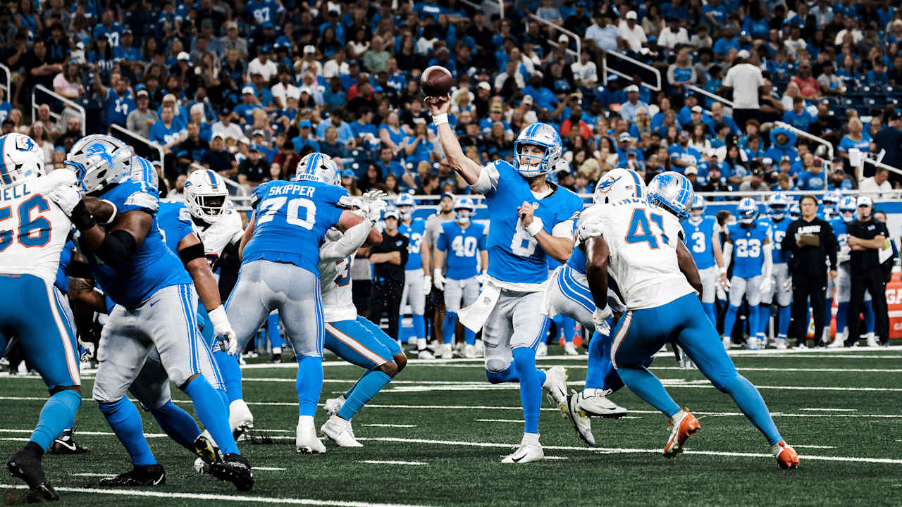 Miami Dolphins vs. Detroit Lions, Saturday, August 16