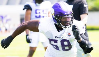 Heat from Jonathan Greenard & Dallas Turner, J.J. McCarthy to Jordan Addison Highlight Vikings Scrimmage