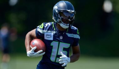 Seahawks rookie WR Tory Horton turning heads by making 'multiple plays every day' in camp