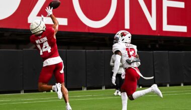 'Damn Good' Receivers, And End Of Camp Aftermath