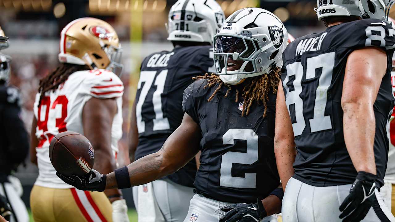 Ashton Jeanty got his ‘Welcome to the NFL’ moment — and turned it into a trailer for what’s to come