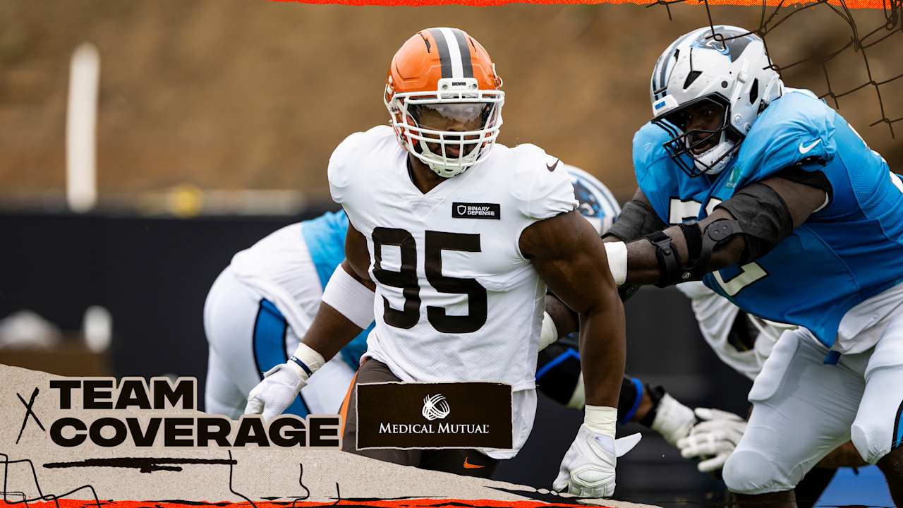 Browns build towards positive culture for 2025 season in joint practice with Panthers