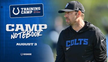 Shane Steichen says Daniel Jones, Anthony Richardson Sr. will 'play a good amount' in preseason opener vs. Ravens