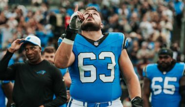 Austin Corbett wins the center competition