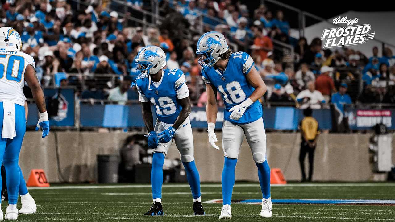 NOTEBOOK: How Lions' rookie receivers fared in preseason debut - Detroit Lions