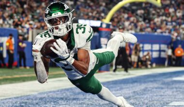 Aaron Glenn praises two Jets pass catchers on roster bubble