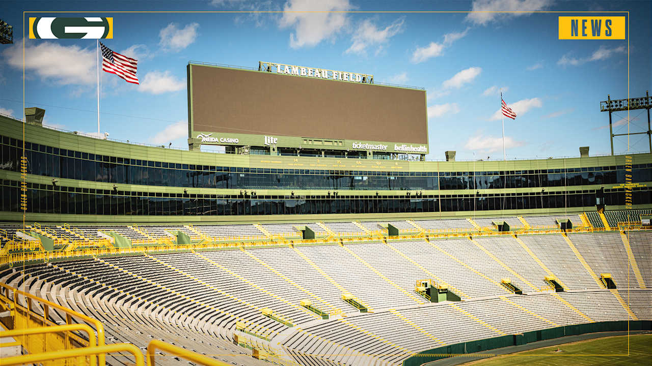 Tickets for Lambeau Field stadium tours on home game weekends now available for purchase