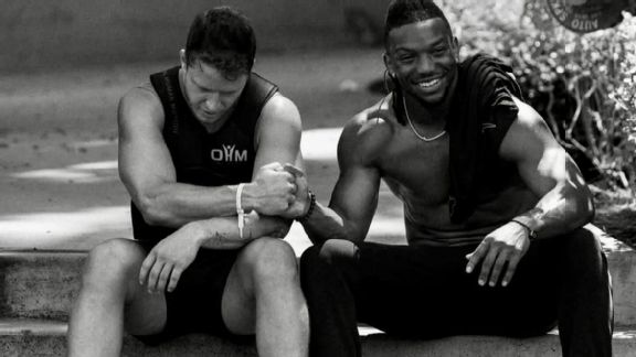 Inside the bond of Bijan Robinson and Christian McCaffrey