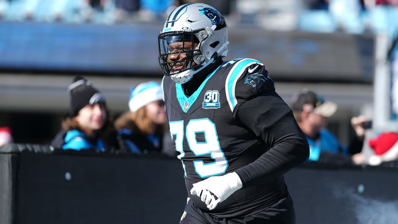 Panthers LT Ekwonu's Week 1 status uncertain due to appendectomy