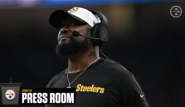 From the Press Room: Steelers at Lions