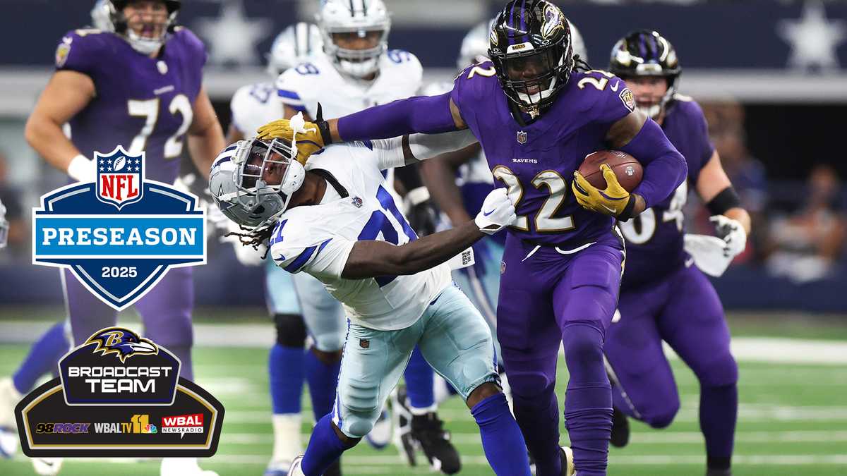 Ravens preseason game against the Cowboys