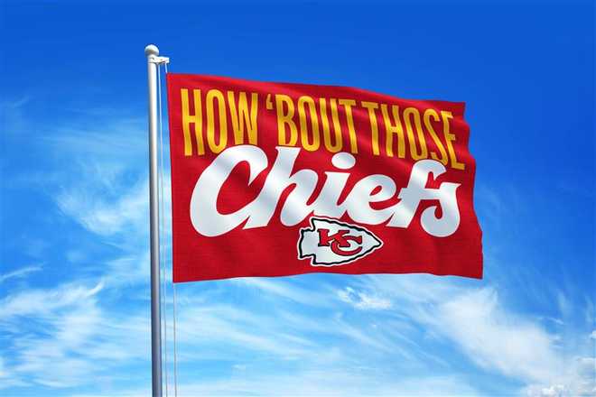 Red Friday Flag 2025 A photo shared by the Kansas City Chiefs shows the 2025 Red Friday Flag.