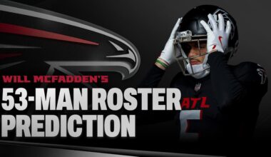 Will McFadden's 53-man roster projection