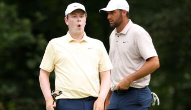 2025 BMW Championship leaderboard: Robert MacIntyre maintains distance from Scottie Scheffler after 54 holes