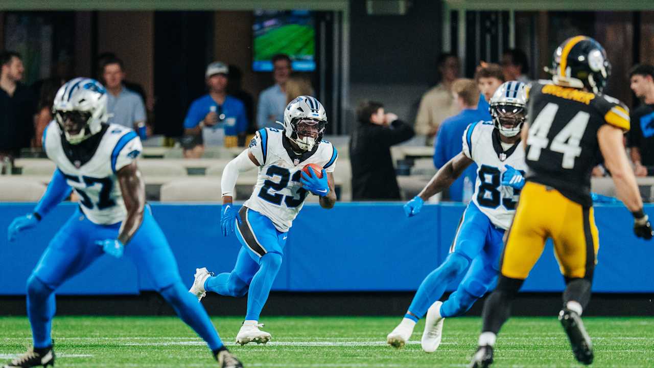 Trevor Etienne makes his case to be big part of the Panthers' run game