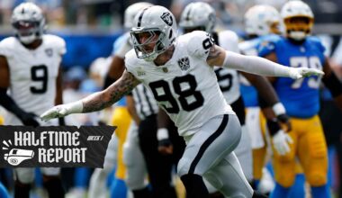 Raiders defense dominates first half of season opener