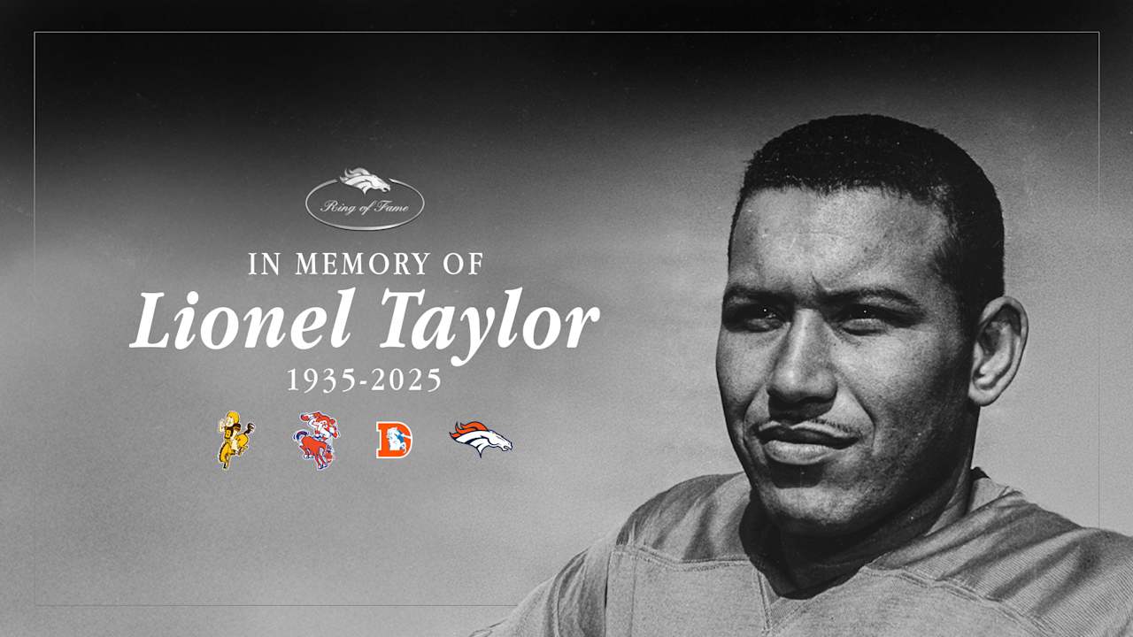 Broncos mourn passing of Ring of Famer Lionel Taylor
