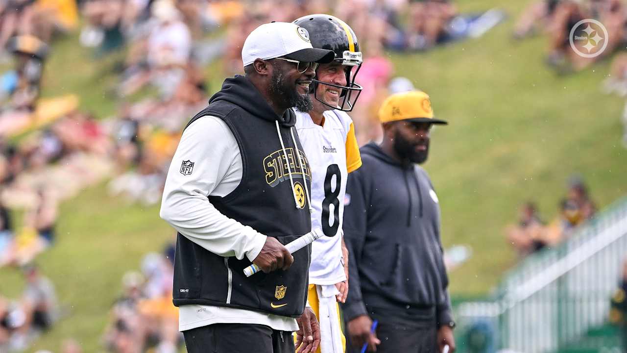 Tomlin on destination camp, coverage league, Rodgers