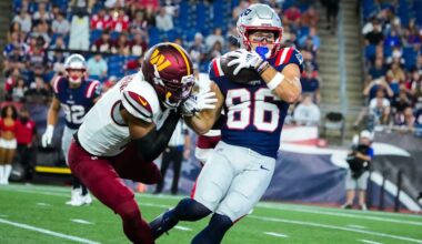 Efton Chism Coming on Strong at Patriots Training Camp
