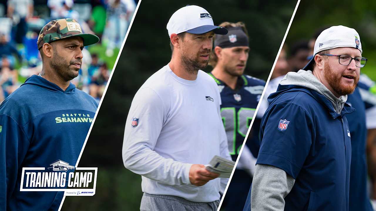 Takeaways From Klint Kubiak, Aden Durde & Jay Harbaugh's Press Conferences - Seattle Seahawks