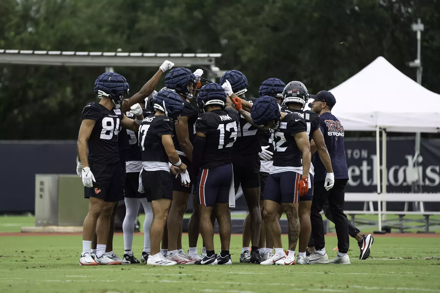 Houston Texans Head to West Virginia for Four Camp Practices