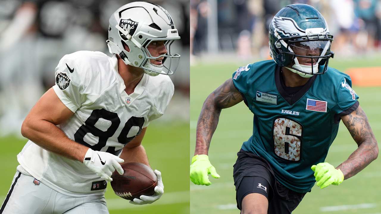 Active players Brock Bowers, Tory Taylor, DeVonta Smith earn spots 