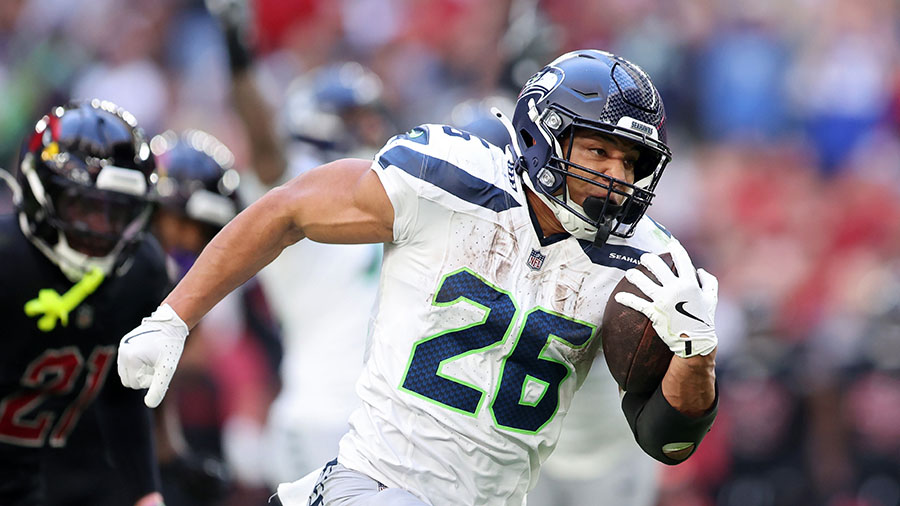 Seattle Seahawks Zach Charbonnet Arizona Cardinals...