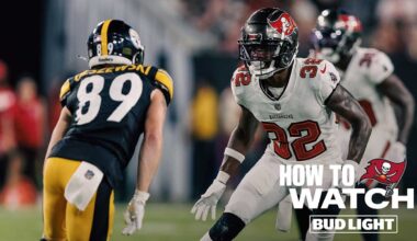 How to watch, listen and stream Tampa Bay Buccaneers at Pittsburgh Steelers