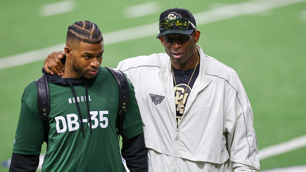 Deion Sanders and Shilo Sanders