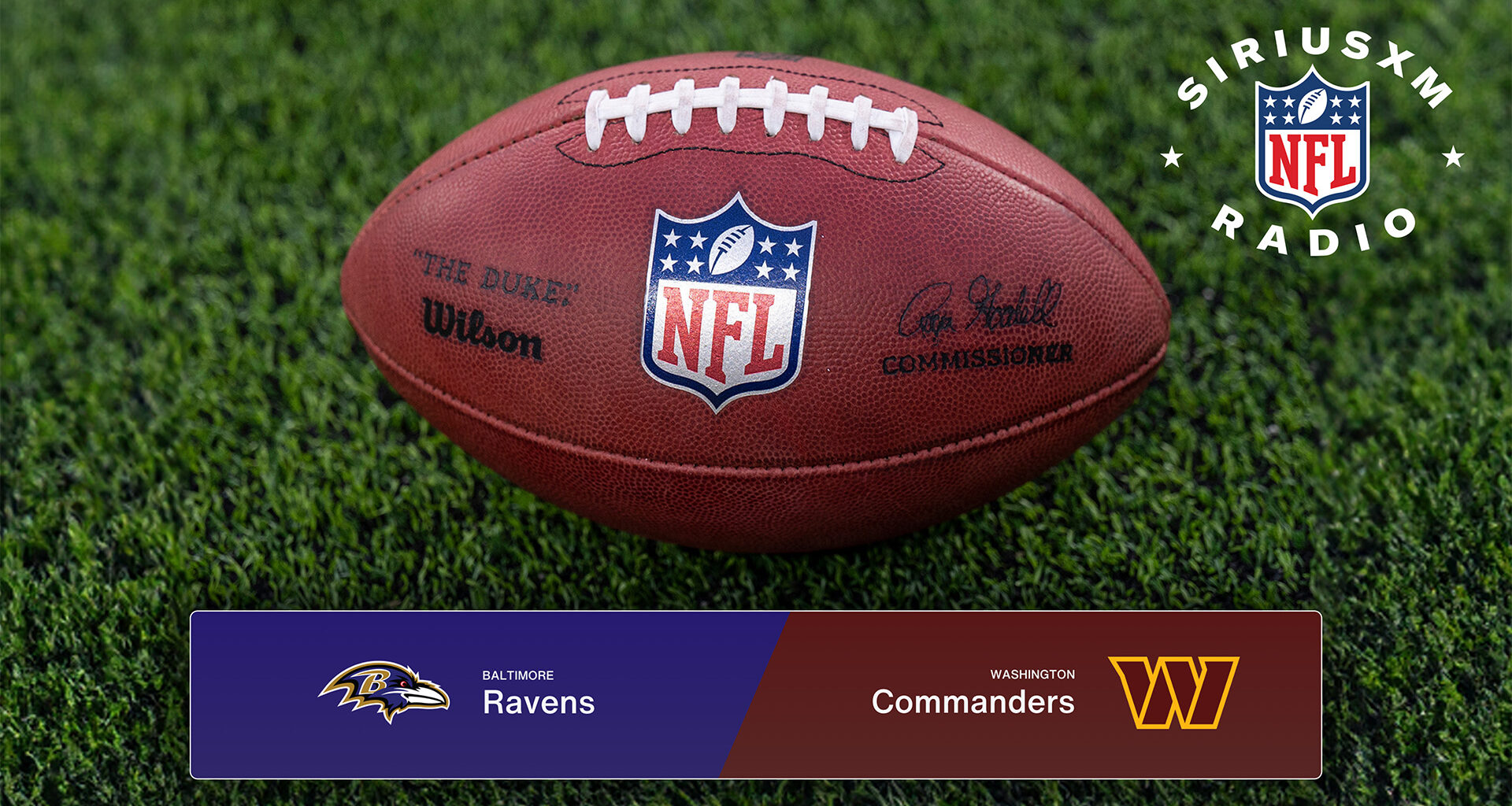 Ravens-Commanders NFL Radio Broadcast (8/23/25)