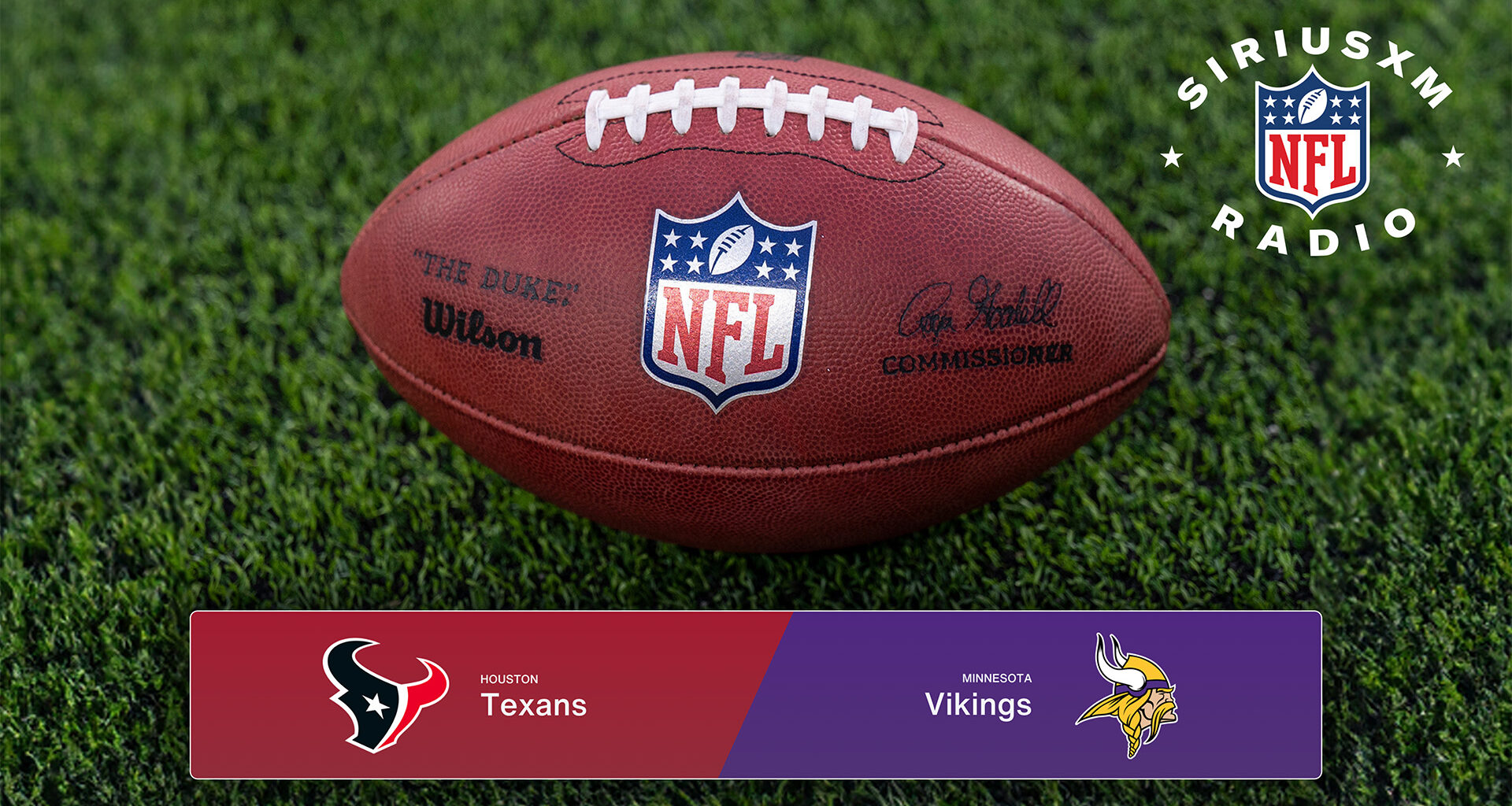 Texans-Vikings NFL Radio Broadcast (8/9/25)