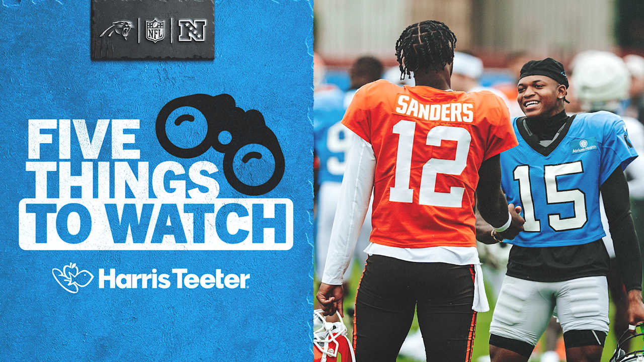 5 things to watch as Panthers suit up versus Browns