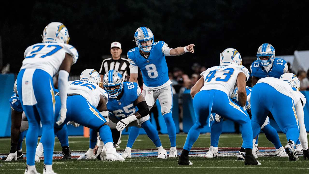 Detroit Lions vs. Los Angeles Chargers, Thursday July 31