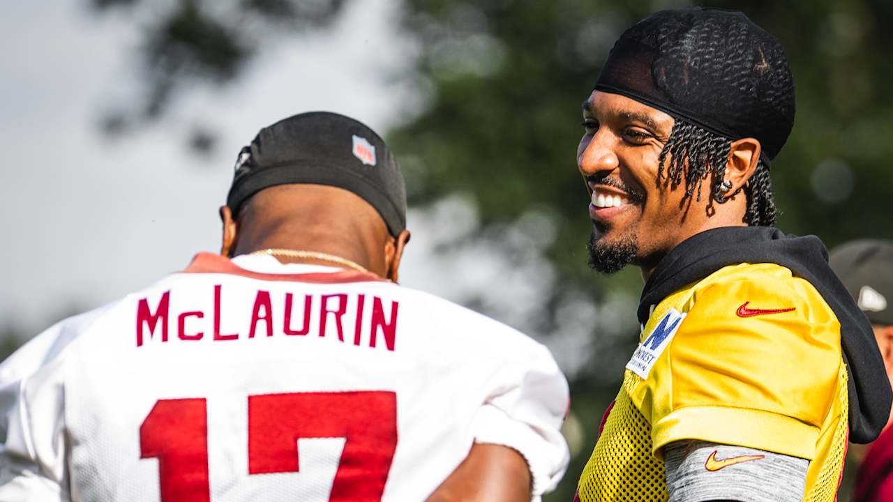 Daniels, McLaurin confident they can get back in sync before Week 1